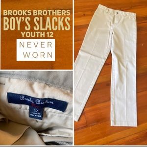 Khaki Slacks by Brooks Brothers